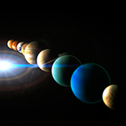 Imagen de alineación de los planetas
